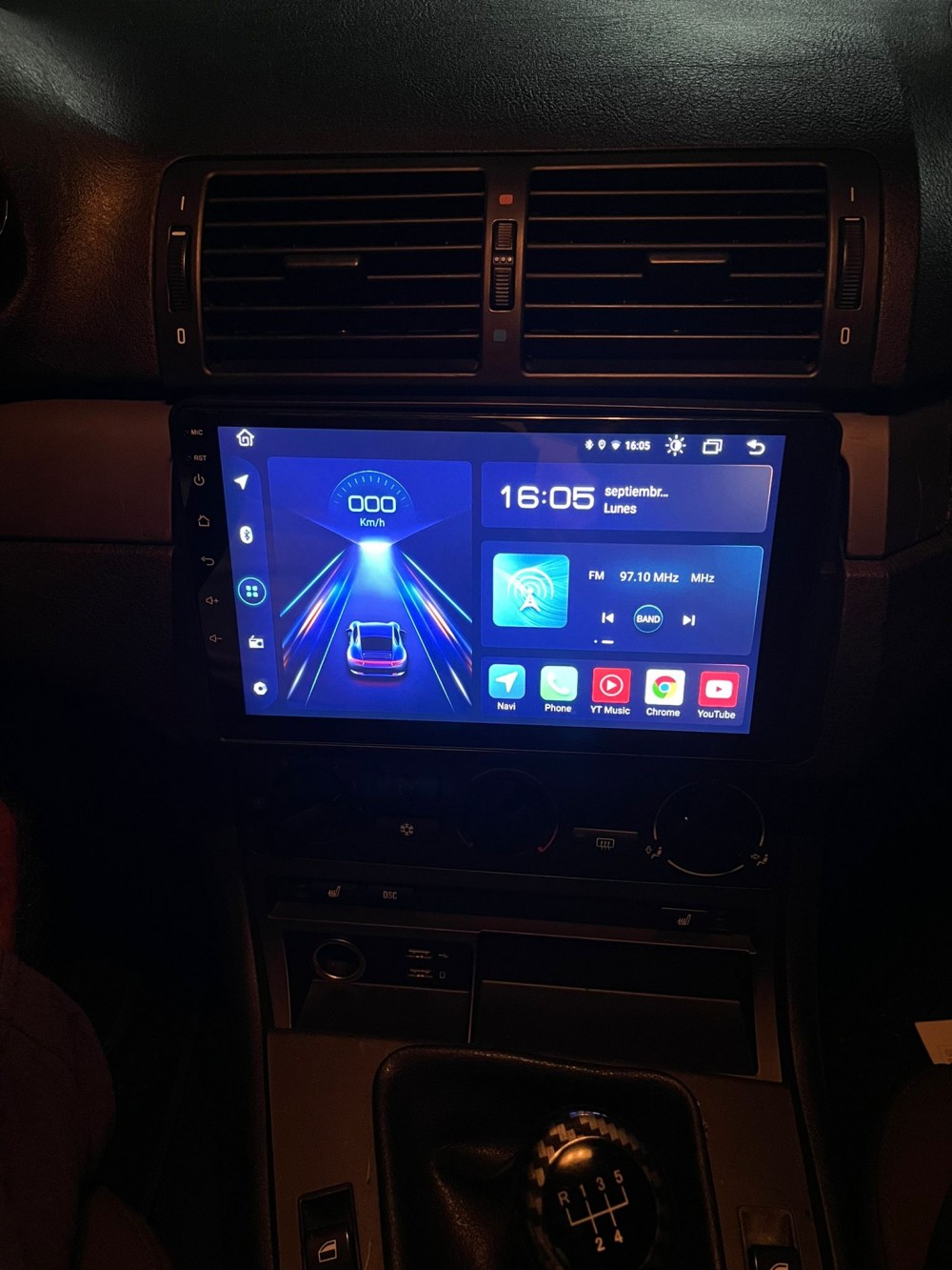 Navigatie BMW E46 Android 12, 4GB RAM, 64GB, ecran 9 inch IPS, Cadou Camera de Marsarier, Harti Preinstalate